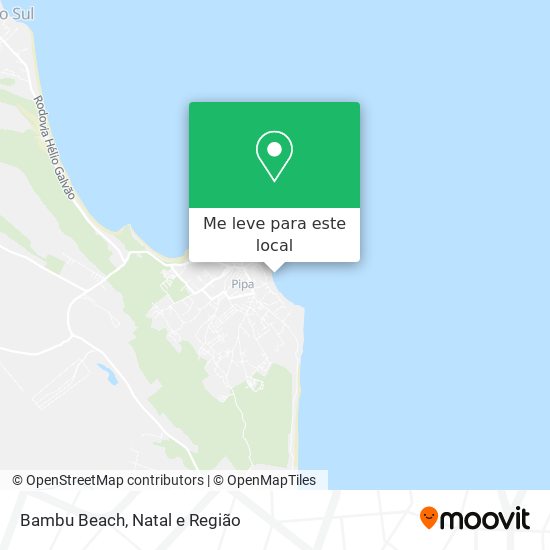 Bambu Beach mapa