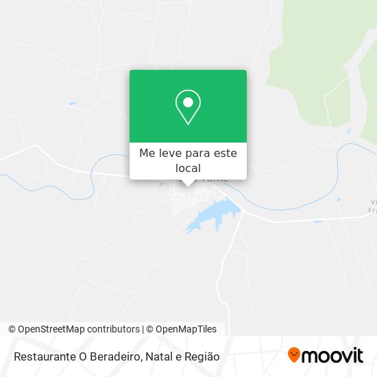 Restaurante O Beradeiro mapa