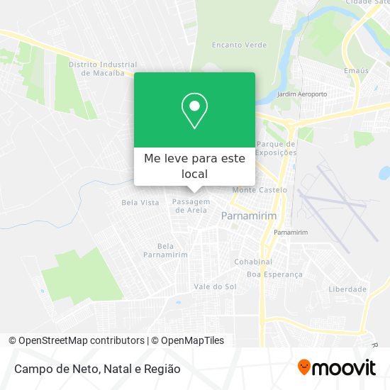 Campo de Neto mapa