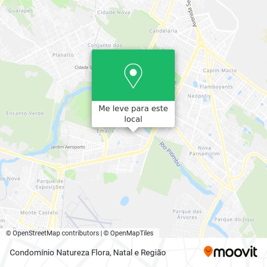 Condomínio Natureza Flora mapa