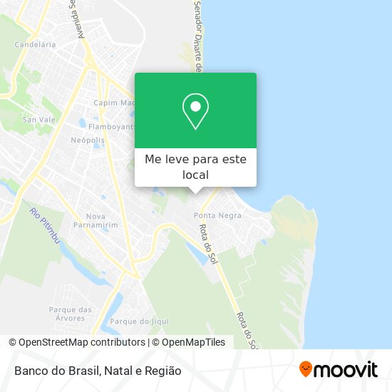 Banco do Brasil mapa