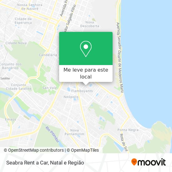 Seabra Rent a Car mapa