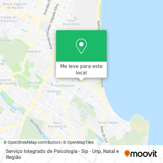 Serviço Integrado de Psicologia - Sip - Unp mapa