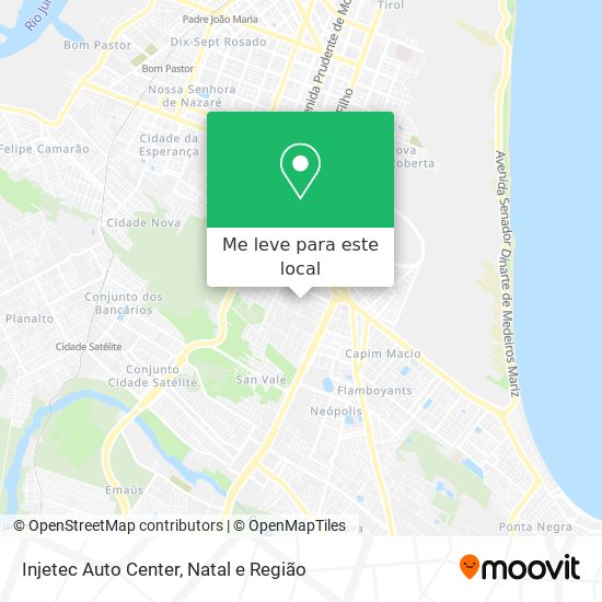 Injetec Auto Center mapa