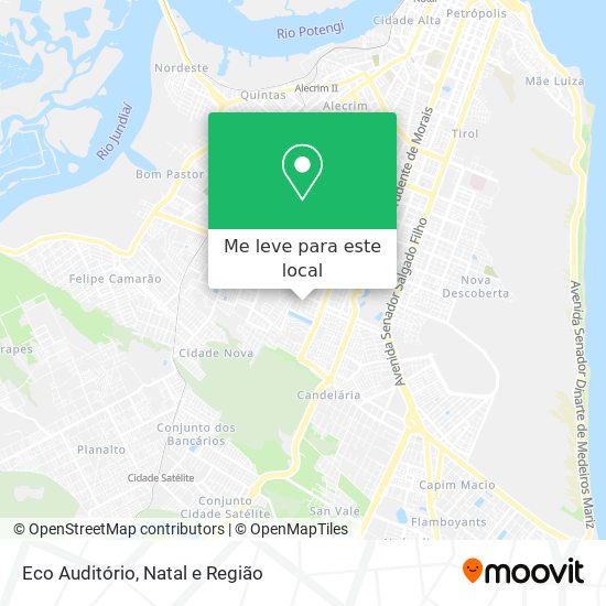 Eco Auditório mapa