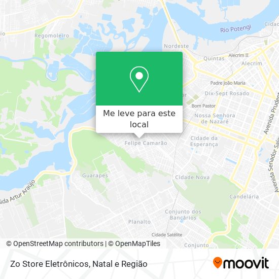 Zo Store Eletrônicos mapa