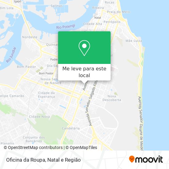 Oficina da Roupa mapa