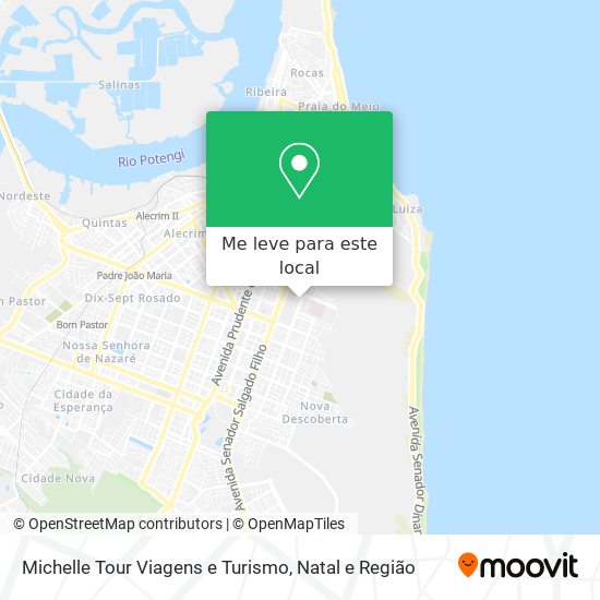 Michelle Tour Viagens e Turismo mapa
