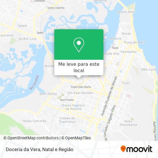 Doceria da Vera mapa