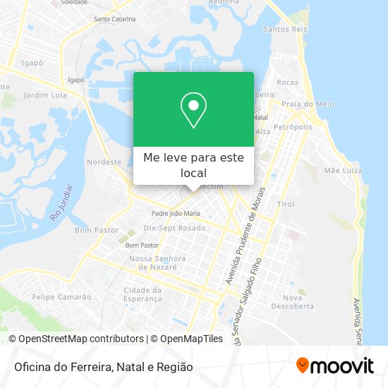 Oficina do Ferreira mapa