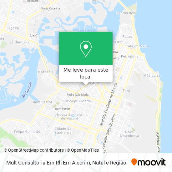 Mult Consultoria Em Rh Em Alecrim mapa