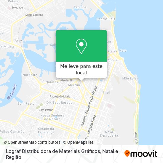 Lograf Distribuidora de Materiais Gráficos mapa