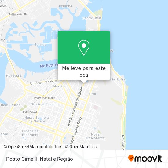 Posto Cirne II mapa
