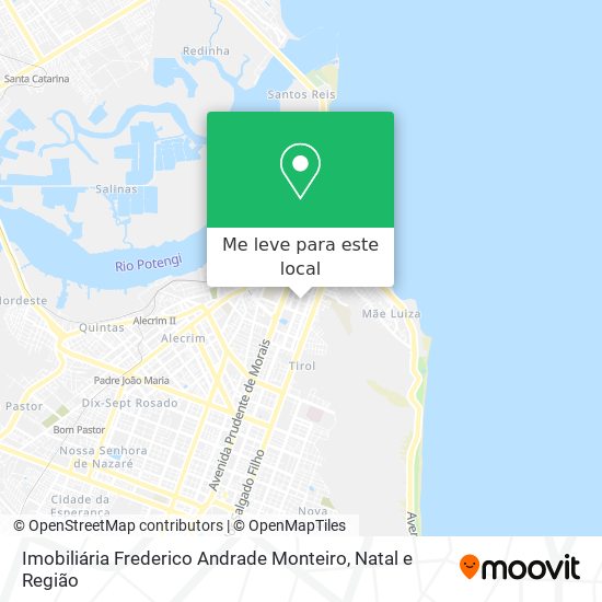 Imobiliária Frederico Andrade Monteiro mapa