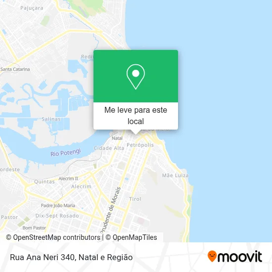 Rua Ana Neri 340 mapa