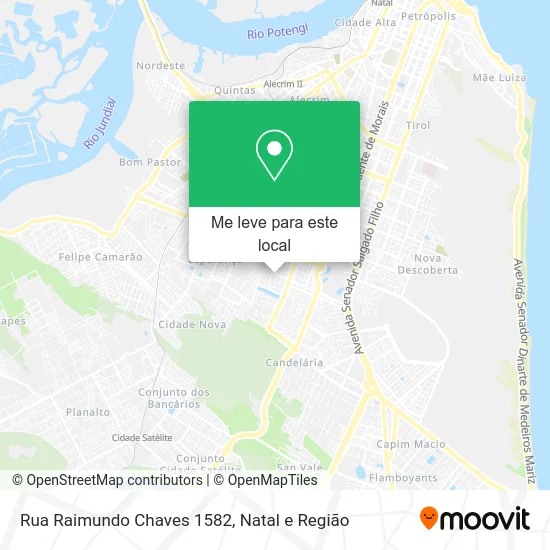 Rua Raimundo Chaves 1582 mapa