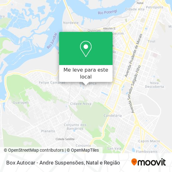 Box Autocar - Andre Suspensões mapa