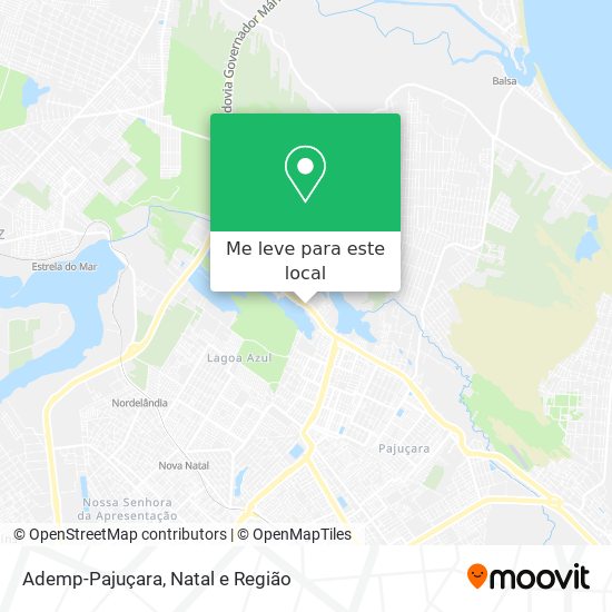 Ademp-Pajuçara mapa