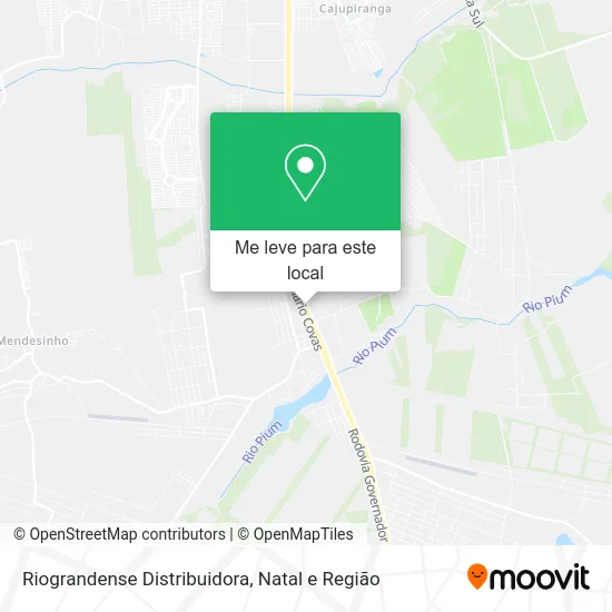 Riograndense Distribuidora mapa