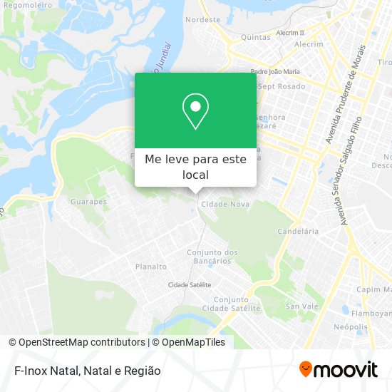 F-Inox Natal mapa