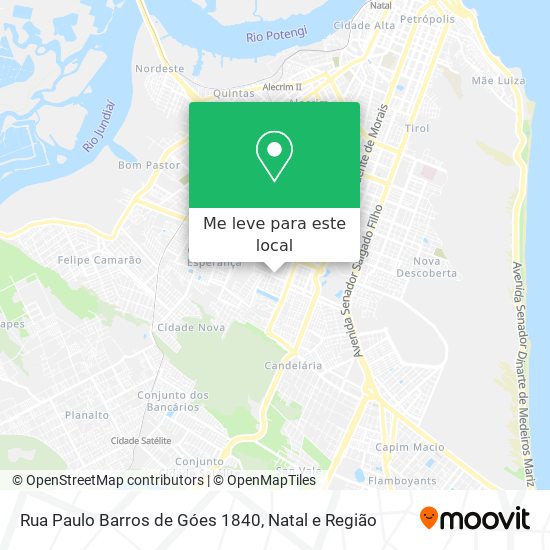 Rua Paulo Barros de Góes 1840 mapa