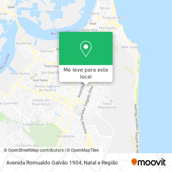 Avenida Romualdo Galvão 1904 mapa