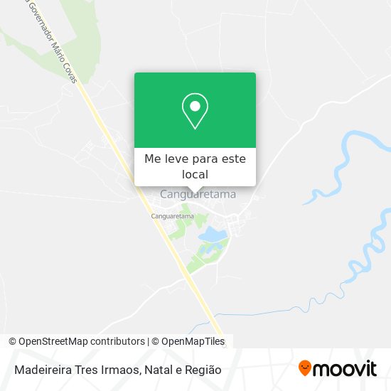 Madeireira Tres Irmaos mapa