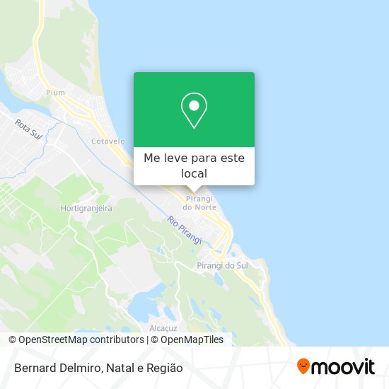 Bernard Delmiro mapa