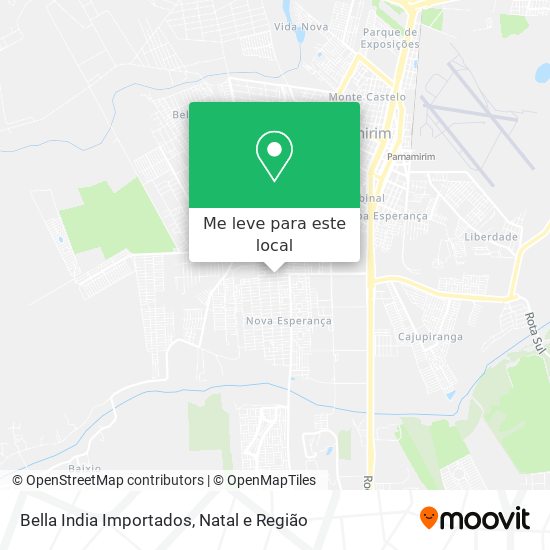 Bella India Importados mapa