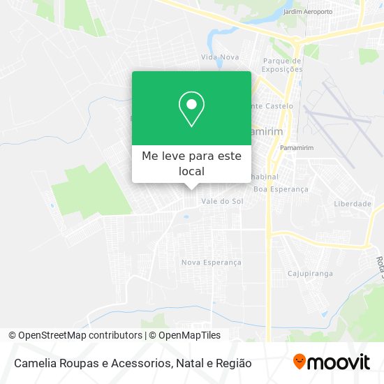 Camelia Roupas e Acessorios mapa