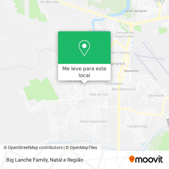 Big Lanche Family mapa