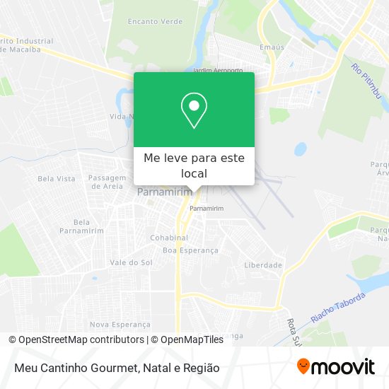 Meu Cantinho Gourmet mapa