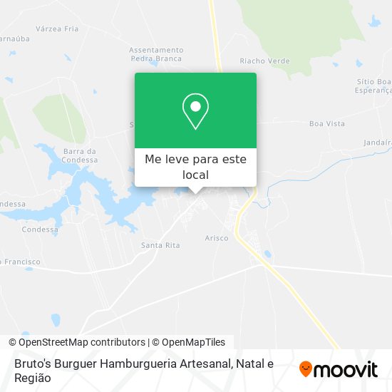 Bruto's Burguer Hamburgueria Artesanal mapa