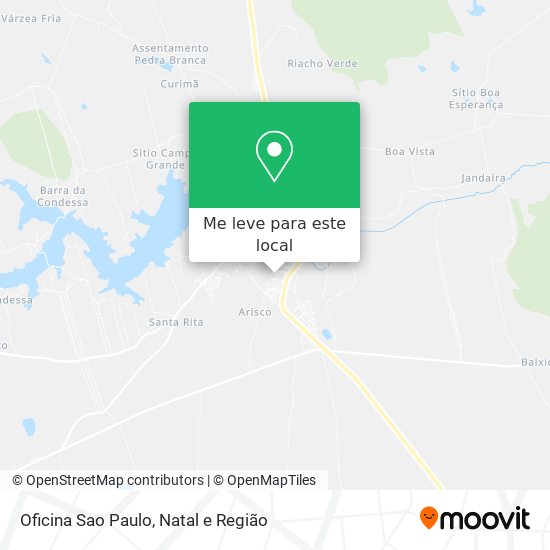 Oficina Sao Paulo mapa