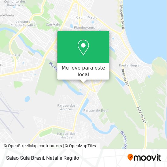 Salao Sula Brasil mapa