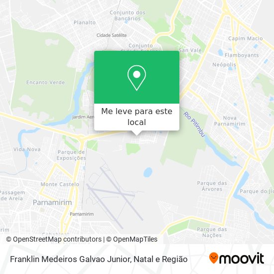 Franklin Medeiros Galvao Junior mapa