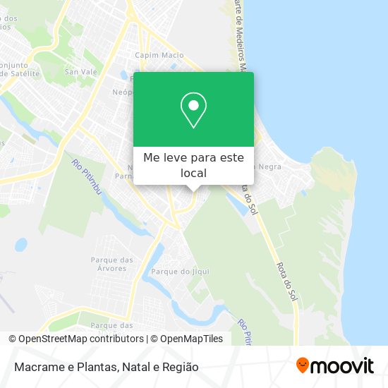 Macrame e Plantas mapa