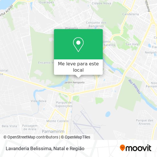 Lavanderia Belissima mapa