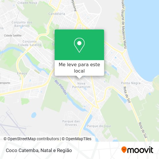 Coco Catemba mapa