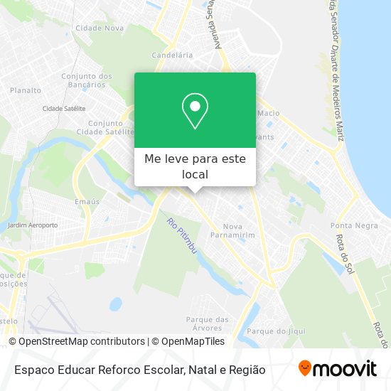 Espaco Educar Reforco Escolar mapa