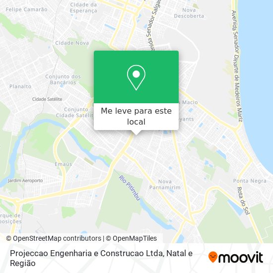 Projeccao Engenharia e Construcao Ltda mapa