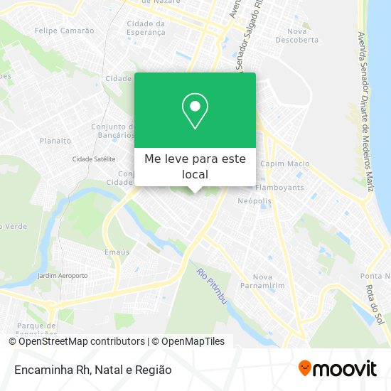 Encaminha Rh mapa