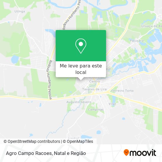 Agro Campo Racoes mapa
