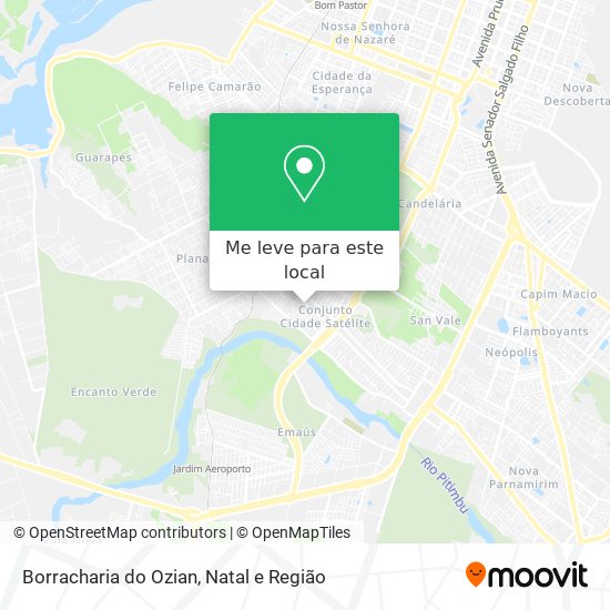 Borracharia do Ozian mapa