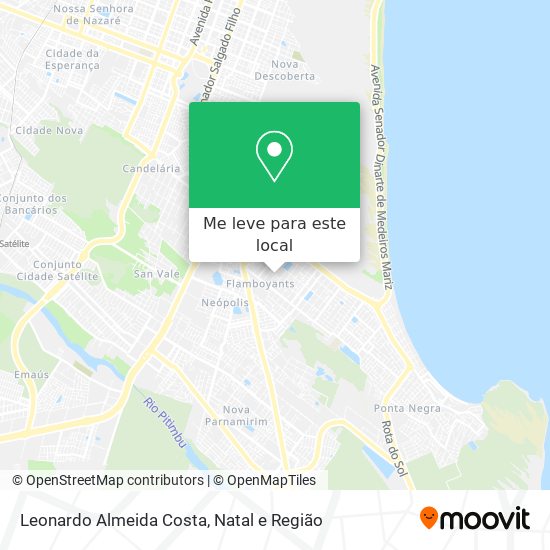 Leonardo Almeida Costa mapa