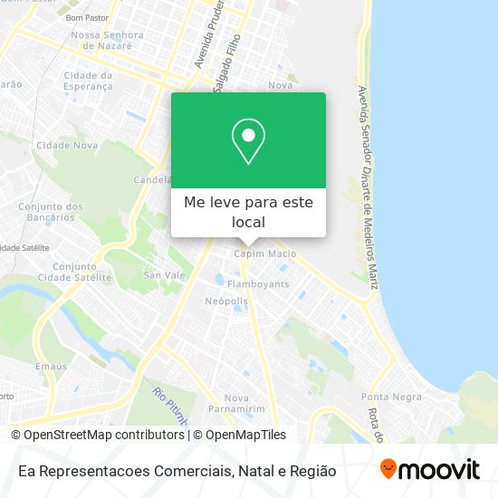 Ea Representacoes Comerciais mapa