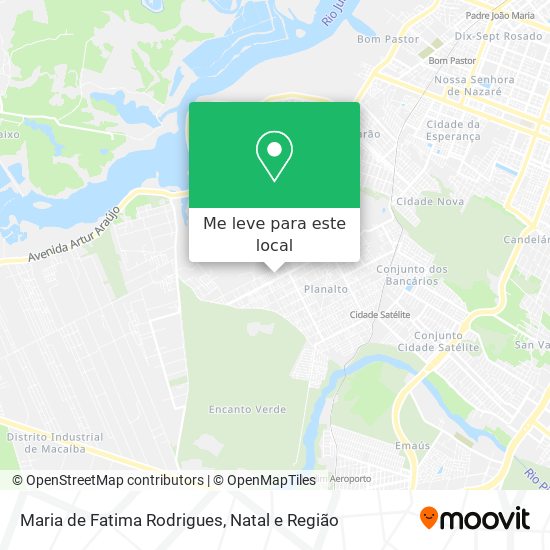 Maria de Fatima Rodrigues mapa