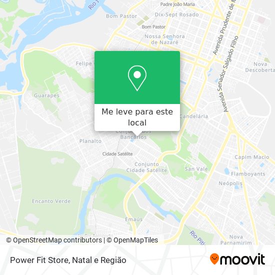 Power Fit Store mapa