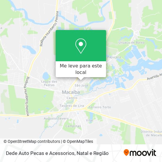 Dede Auto Pecas e Acessorios mapa