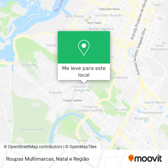 Roupas Multimarcas mapa